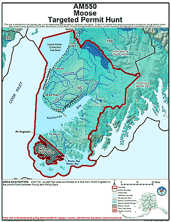 Map of AM550