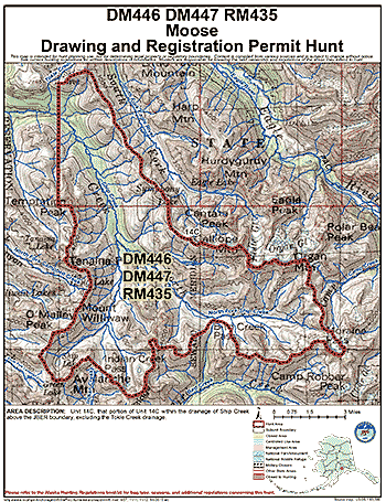 Map of RM435