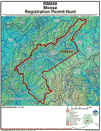 Map of RM650