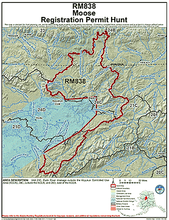 Map of RM838