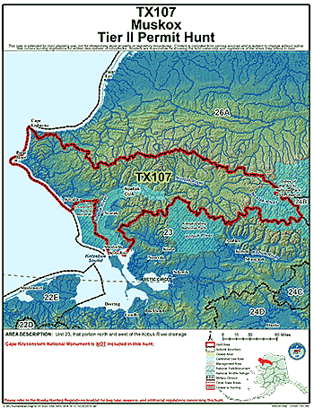 Map of TX107