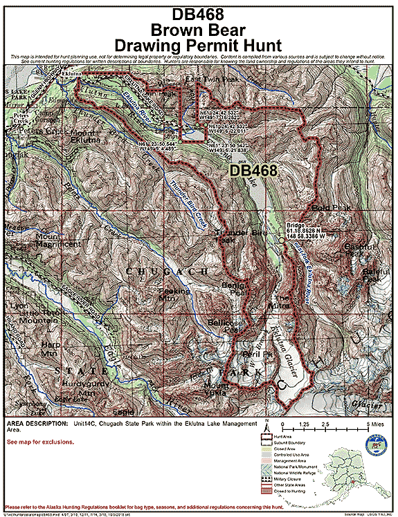 Map of brbear hunt number db468