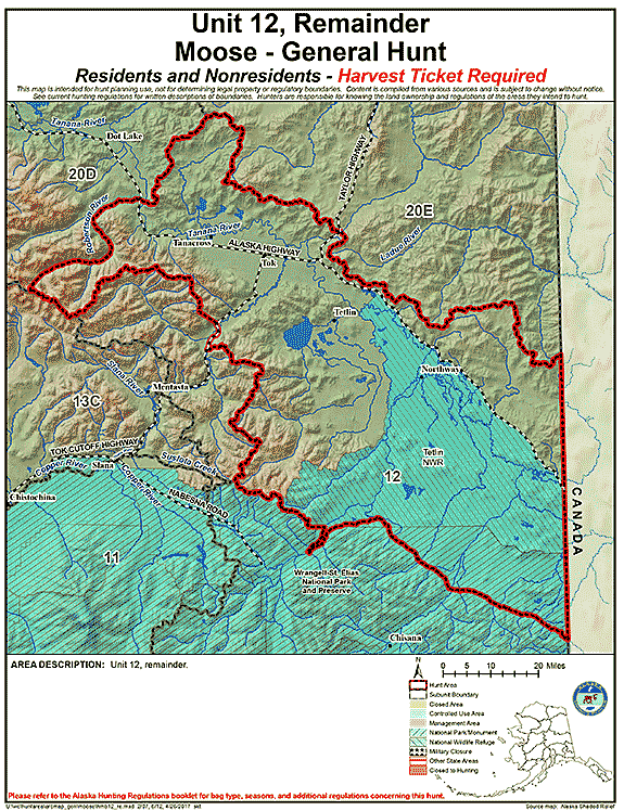 Alaska Hunting Maps by Game Management Unit, Alaska Department of Fish