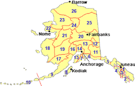 Alaska Game Management Unit Map