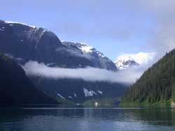 photo of water and mountains