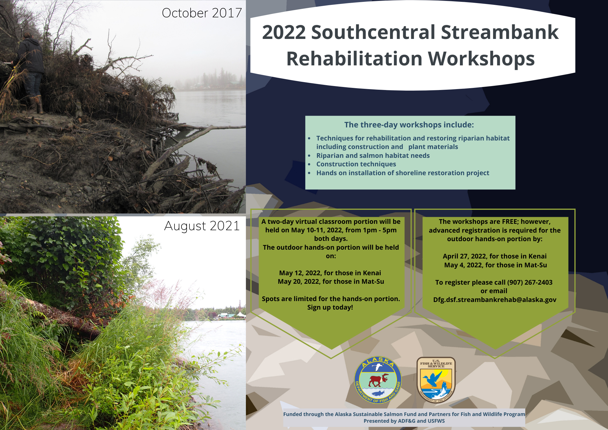 Habitat Rehabilitation Alaska Department of Fish and Game