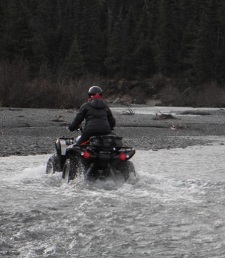 ATV Crossing at Knik River