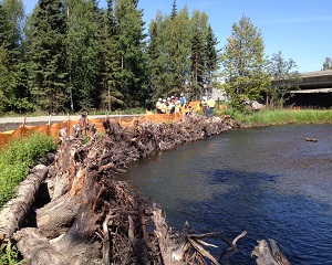 Bank Restoration at New Seward Hwy - Campbell Creek, Anchorage