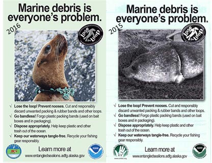 Marine debris is everyone's problem posters