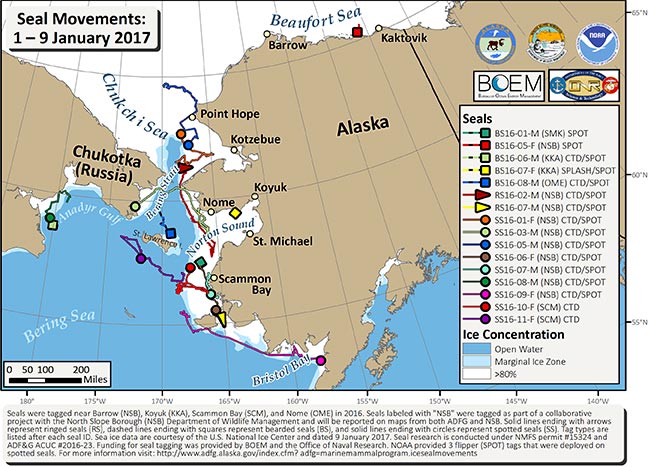 Requested Tracking Map