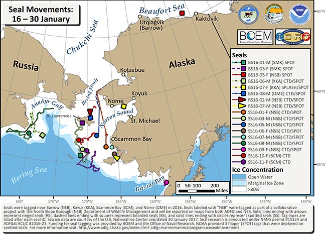 Requested Tracking Map