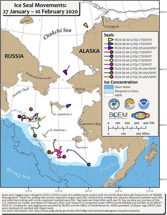 Requested Tracking Map