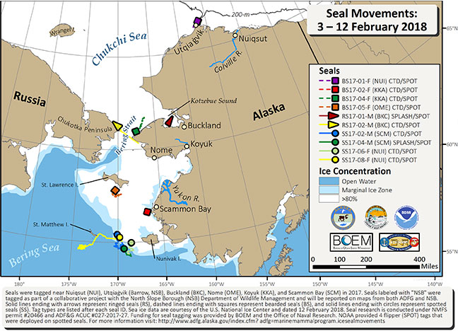 Requested Tracking Map