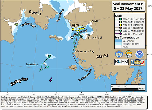 Requested Tracking Map