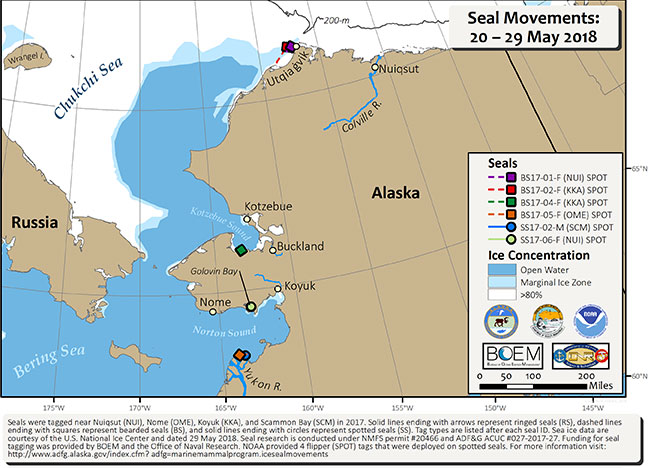 Requested Tracking Map