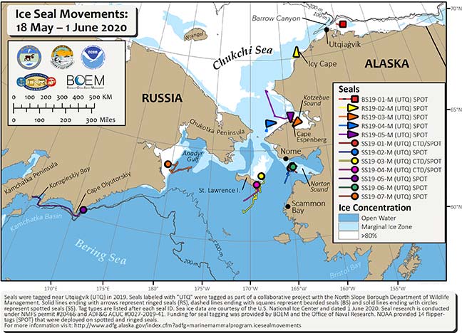 Requested Tracking Map