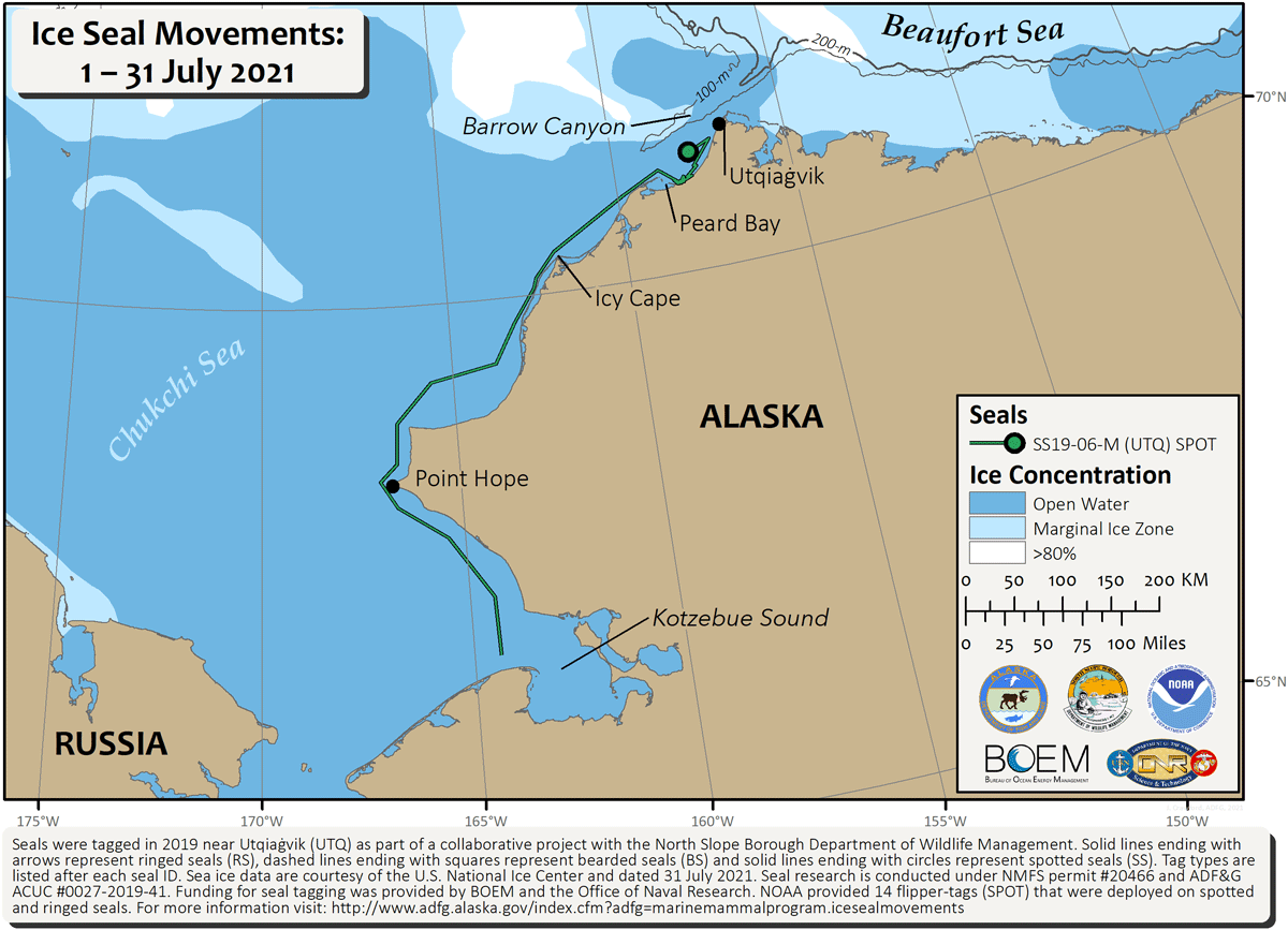 Requested Tracking Map