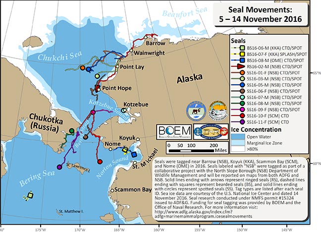 Requested Tracking Map