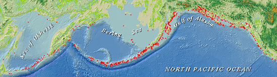 range map of steller sea lion haulouts