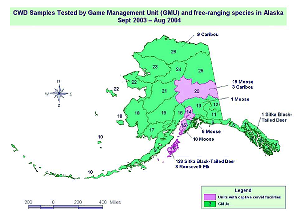 CWD Map