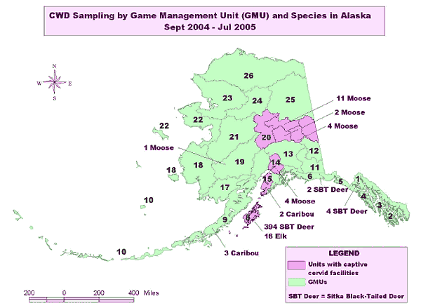 CWD Map