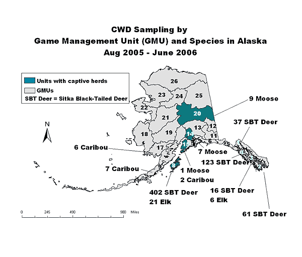 CWD Map