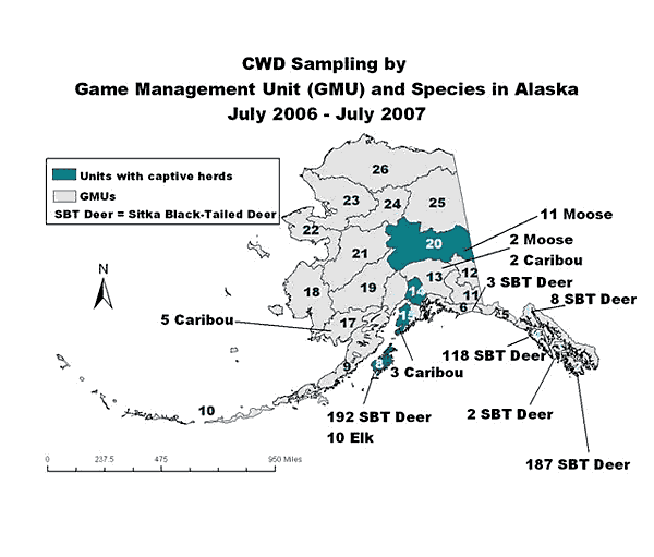 CWD Map