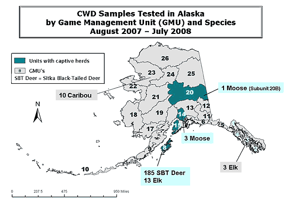 CWD Map