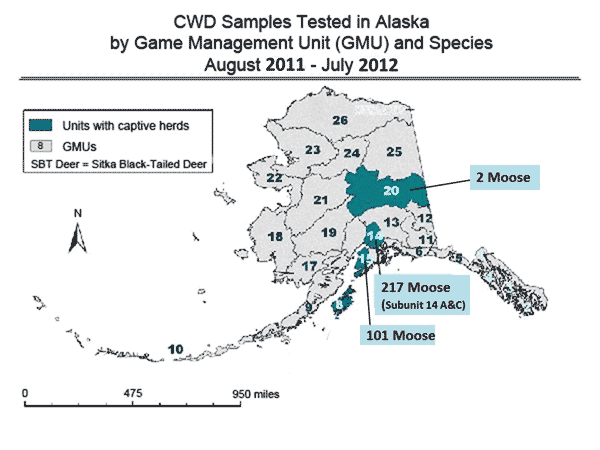 CWD Map