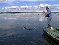 fisherman on boat