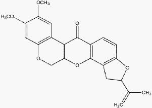 rotenone molecular structure