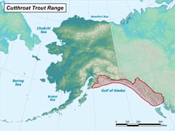 Cutthroat Trout range map