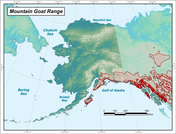 map of alaska mountain range Mountain Goat Range Map Alaska Department Of Fish And Game map of alaska mountain range